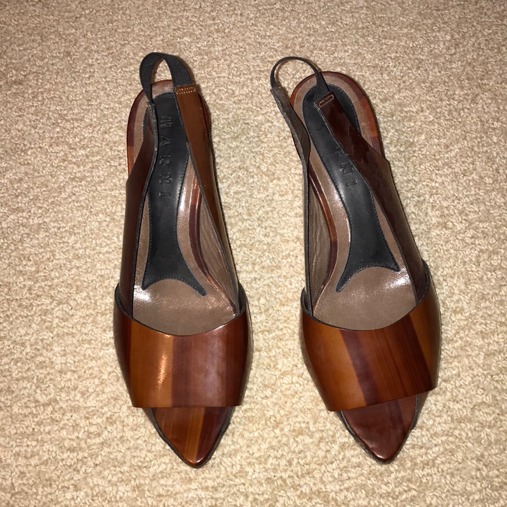 Never worn Marni heels